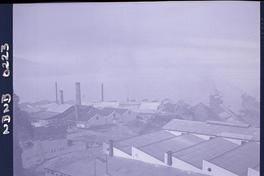 [Panorámica de una ciudad portuaria]