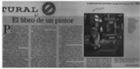 El libro de un pintor  [artículo] Eugenio Rodríguez.