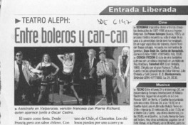 Entre boleros y can-can