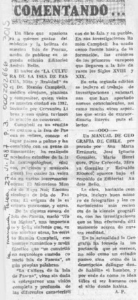 Comentando --  [artículo] A. P.