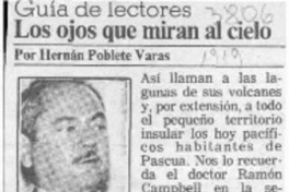 Los ojos que miran al cielo