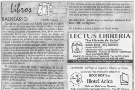 Balneario  [artículo].