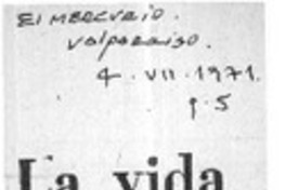 La vida y los libros.  [artículo]