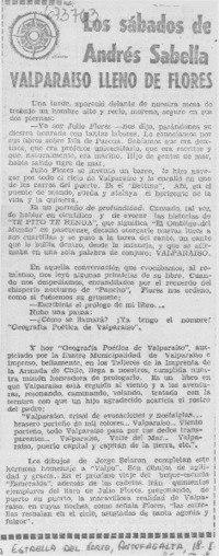 Valparaíso lleno de Flores