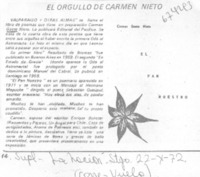 El Orgullo de Carmen Nieto
