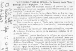 Valparaíso y otras almas