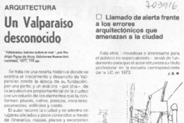 Un Valparaíso desconocido