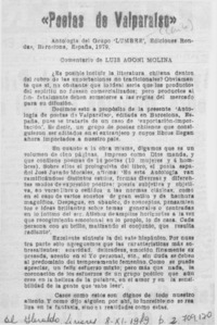 "Poetas de Valparaíso"