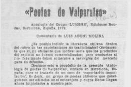 "Poetas de Valparaíso"