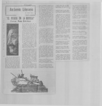 El puerto en la botella" Carlos Ruíz Zaldívar