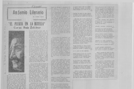 El puerto en la botella" Carlos Ruíz Zaldívar