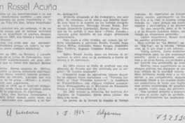 Milton Rossel Acuña