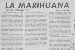 La marihuana