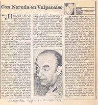 Con Neruda en Valparaíso