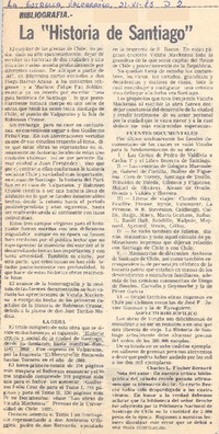Historia de Santiago