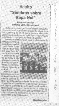 Sombras sobre Rapa Nui"
