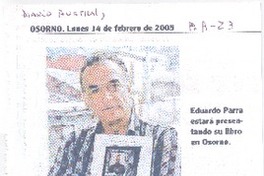 Lalo Parra lanza libro