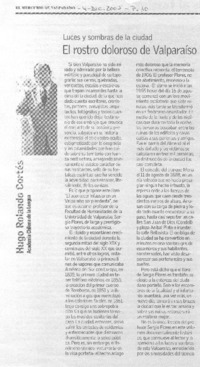 El Rostro doloroso de Valparaíso