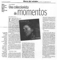 Una coleccionista de momentos