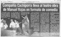 Compañía Cachiporra lleva al teatro obra de Manuel Rojas en formato de comedia