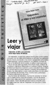 Leer y viajar  [artículo]