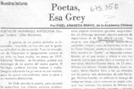 Poetas, esa grey
