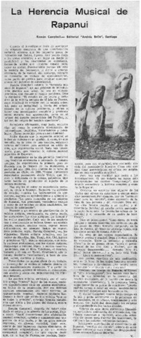 La Herencia musical de Rapanui