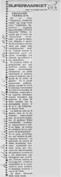 Educación verbalista