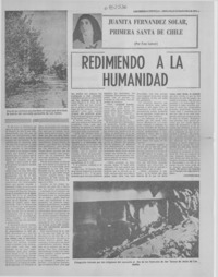 Redimiendo a la humanidad"