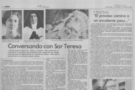 Conversando con Sor Teresa