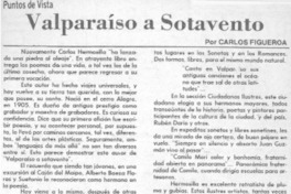 Valparaíso a sotavento