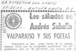 Valparaíso y sus poetas.