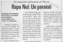 Rapa Nui, un paraíso