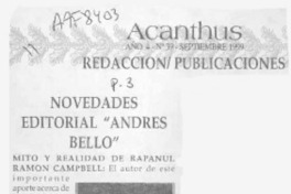 Mito y realidad de Rapanui  [artículo].