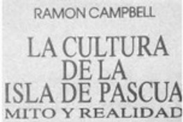 La cultura de Isla de Pascua