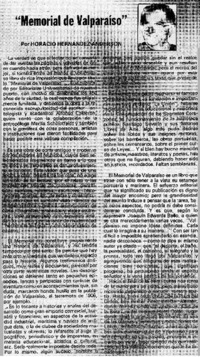 "Memorial de Valparaíso"