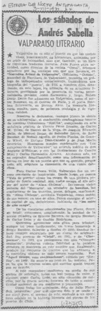 Valparaíso literario