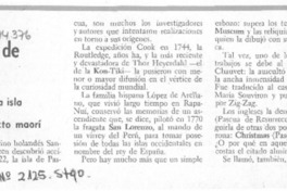 Orígenes de Rapa Nui