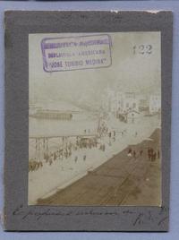 [Vista del malecón de Valparaíso, del incendio del 12 de mayo de 1903]