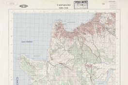 Valparaíso 3300 - 7130 [material cartográfico] : Instituto Geográfico Militar de Chile.