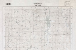Tranquilla 3200 - 7030 [material cartográfico] : Instituto Geográfico Militar de Chile.