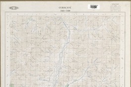 Curacaví 3315 - 7100 [material cartográfico] : Instituto Geográfico Militar de Chile.