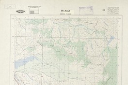 Pitama 330730 - 712230 [material cartográfico] : Instituto Geográfico Militar de Chile.