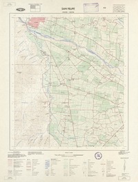 San Felipe 324500 - 703730 [material cartográfico] : Instituto Geográfico Militar de Chile.