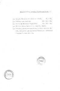 Asuntos tïpicos de Olmué Bibliografías. [manuscrito] :