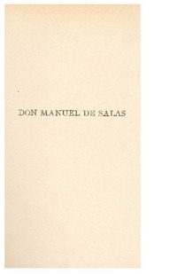 Don Manuel de Salas