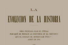 La evolución de la historia