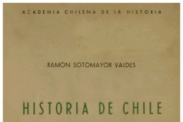 Historia de Chile bajo el gobierno del General don Joaquín Prieto