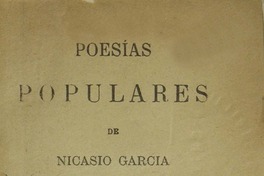 Poesías populares