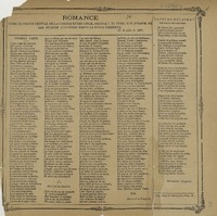 Romance sobre el orijen testual de la Guerra entre Chile, Bolivia i el Perú, con muchos de los sucesos acaesidos hasta la época presente.